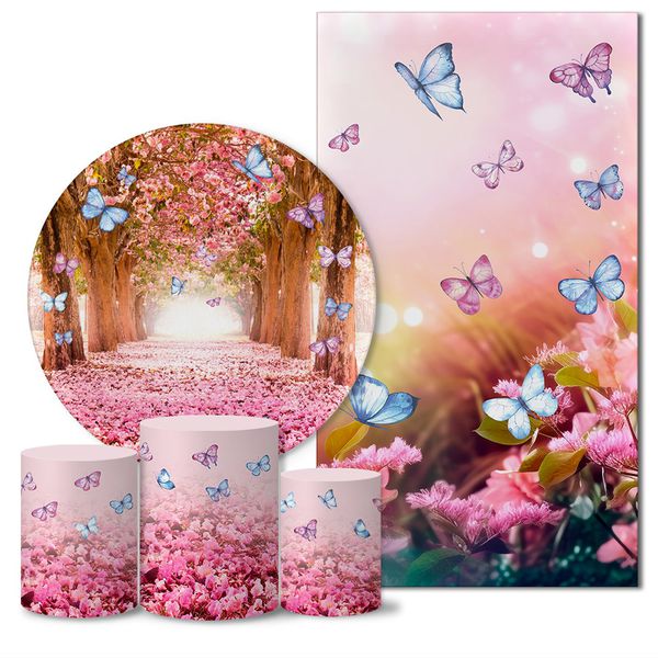 Trio Capas + Painéis Casado Jardim Borboletas Veste Fácil