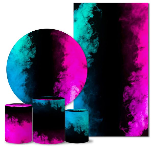 Trio Capas + Painéis Casado Neon Fumaça Veste Fácil