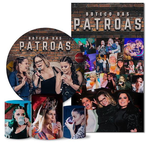 Trio Capas + Painéis Casado As Patroas Veste Fácil