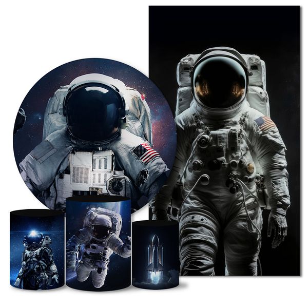Trio Capas + Painéis Casado Astronauta Galáxia Veste Fácil