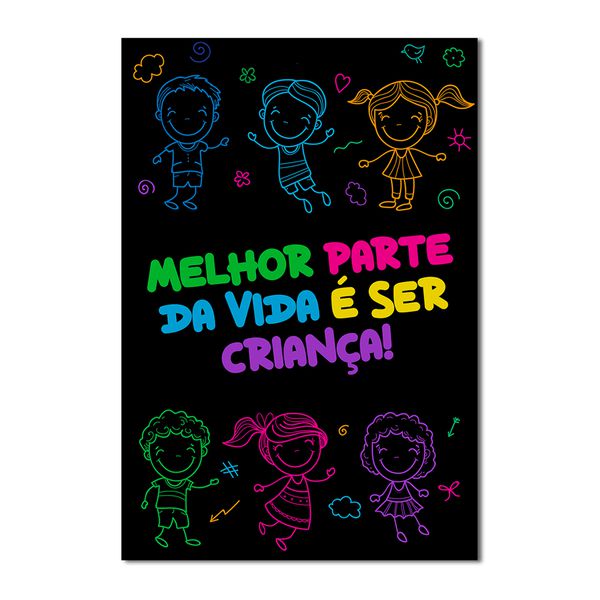 Painel Festa Retangular Dia das Crianças 8