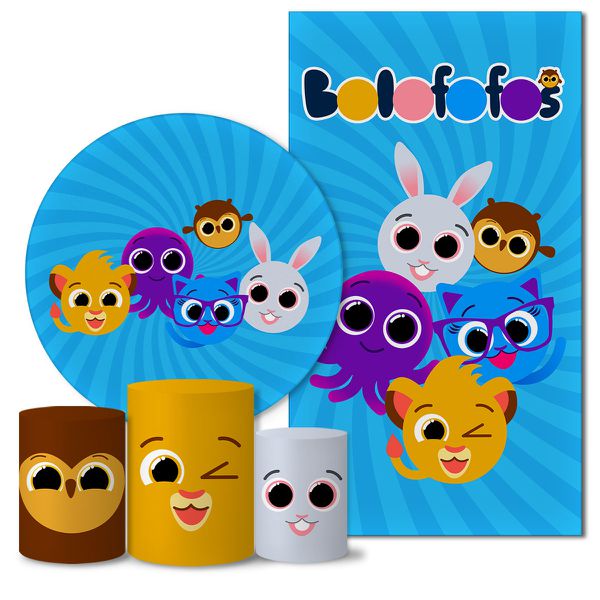 Trio Capas + Painéis Casado Bolofofos Felizes Veste Fácil