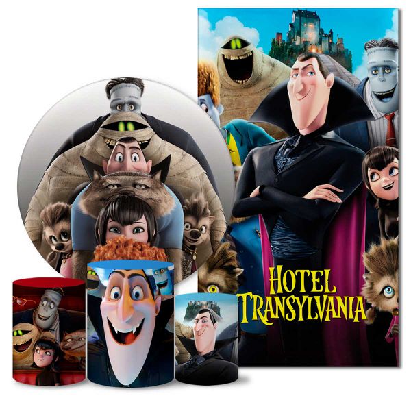 Trio Capas + Painéis Casado Hotel Transylvania Veste Fácil