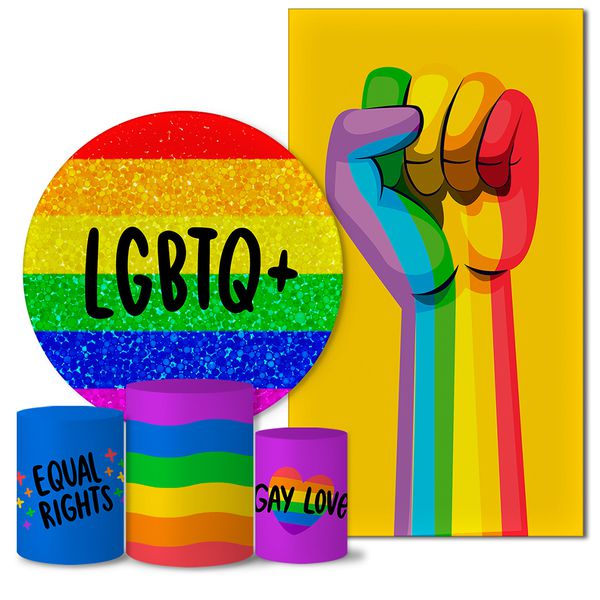Trio Capas + Painéis Casado LgbtQ+ Veste Fácil 