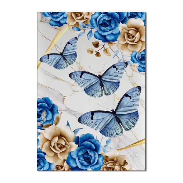 Painel Festa Retangular Feliz Aniversario Floral
