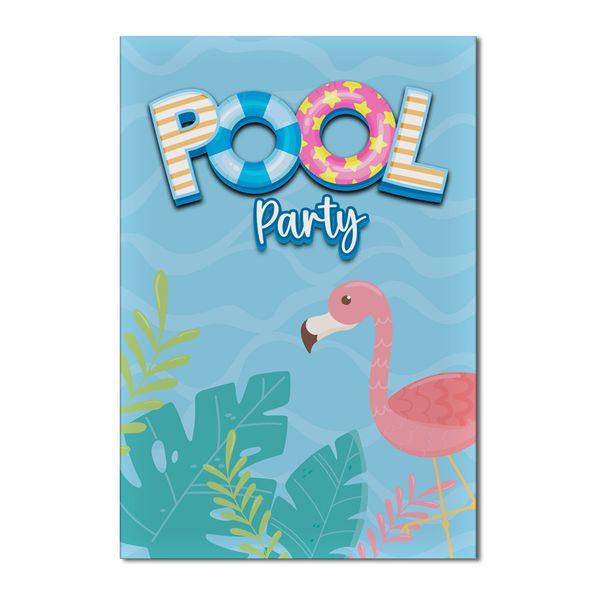Painel Redondo e Capas Tecido Pool Party FKPC-146 - Felicitá