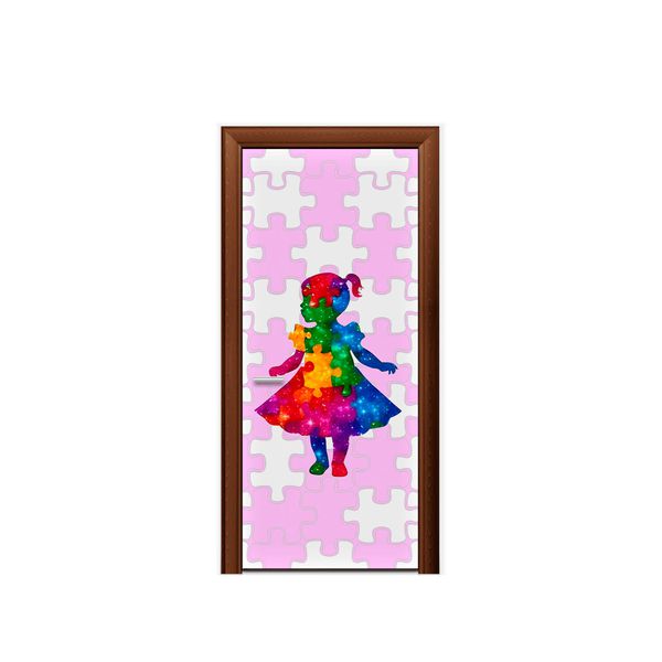 Capa de Porta Tema Autismo 2