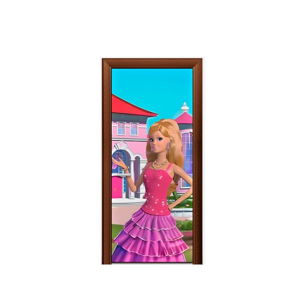 Capa de Porta Tema Barbie