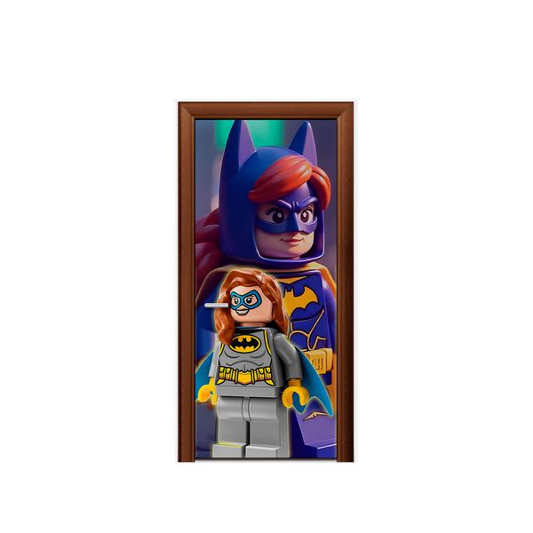Capa de Porta Tema BatGirl Lego