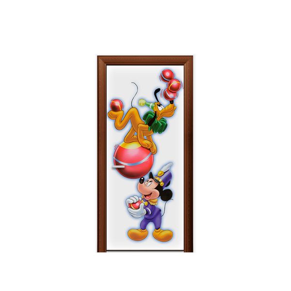 Capa de Porta Tema Circo Do Mickey
