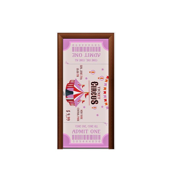 Capa de Porta Tema Circo 6