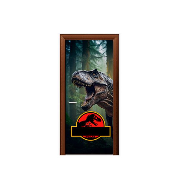 Capa de Porta Veste Facil Com Elástico Tema Dino 1