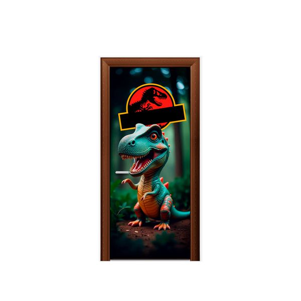 Capa de Porta Veste Facil Com Elástico Tema Dino 2