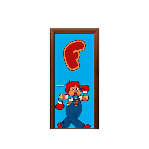 Capa de Porta Tema Fofão 2