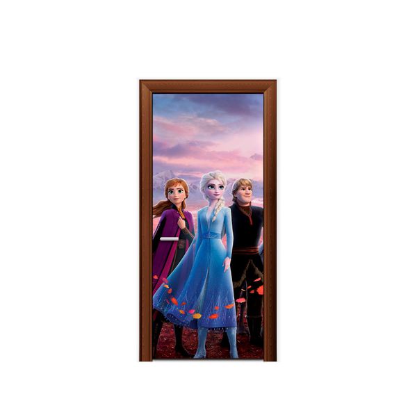 Capa de Porta Tema Frozen Novo