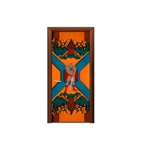 Capa de Porta Veste Facil Com Elástico Tema He Man And The Monsters