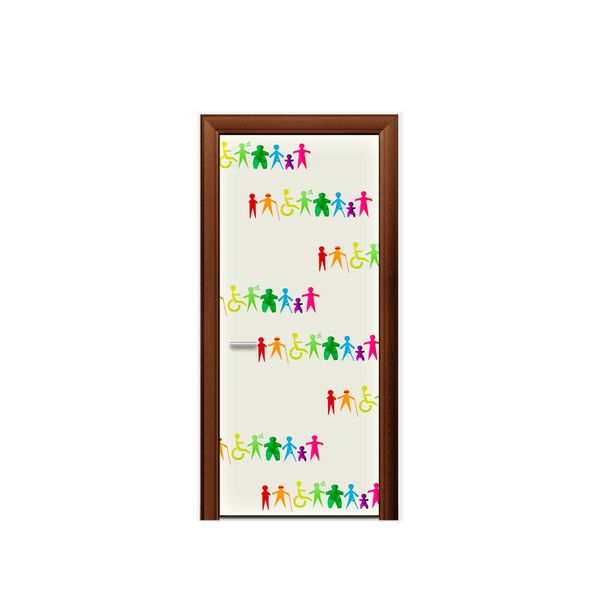 Capa de Porta Tema Inclusão Social