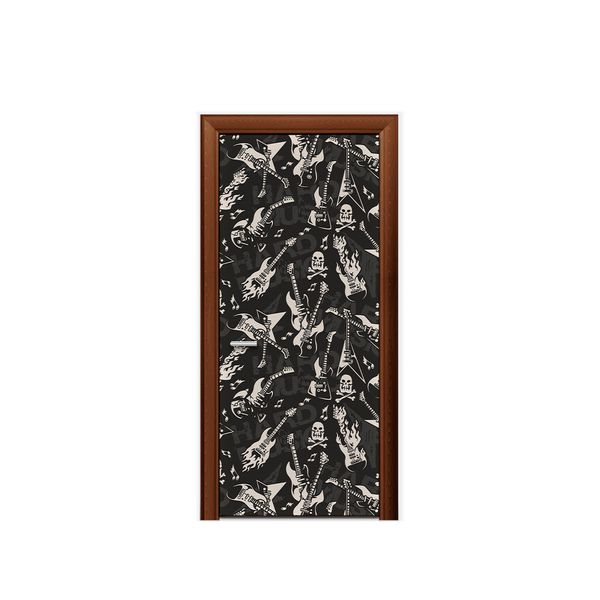 Capa de Porta Veste Facil Com Elástico Tema Rock 1