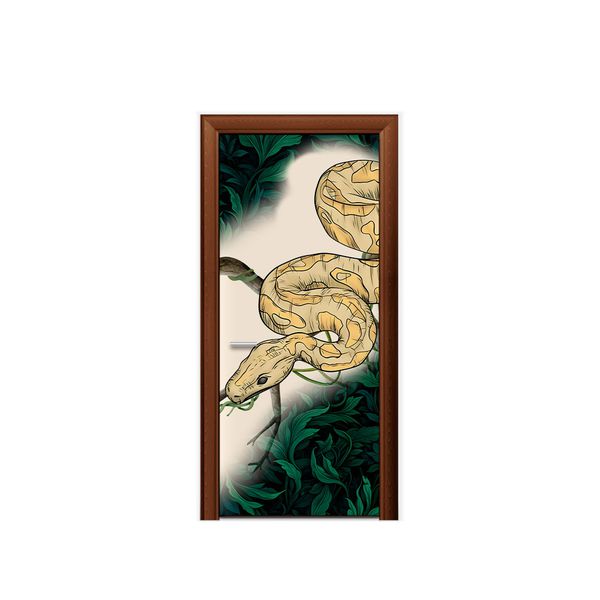 Capa de Porta Tema Safari Brasileiro