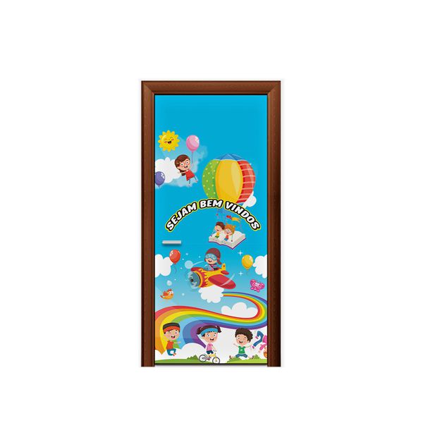 Capa de Porta Veste Facil Com Elástico Tema Seja Bem Vindo 2