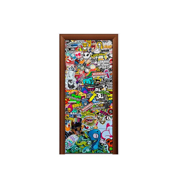 Capa de Porta Veste Facil Com Elástico Tema Stick Bomb 1