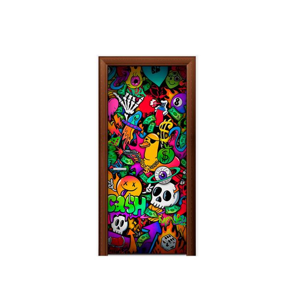 Capa de Porta Veste Facil Com Elástico Tema Stick Bomb