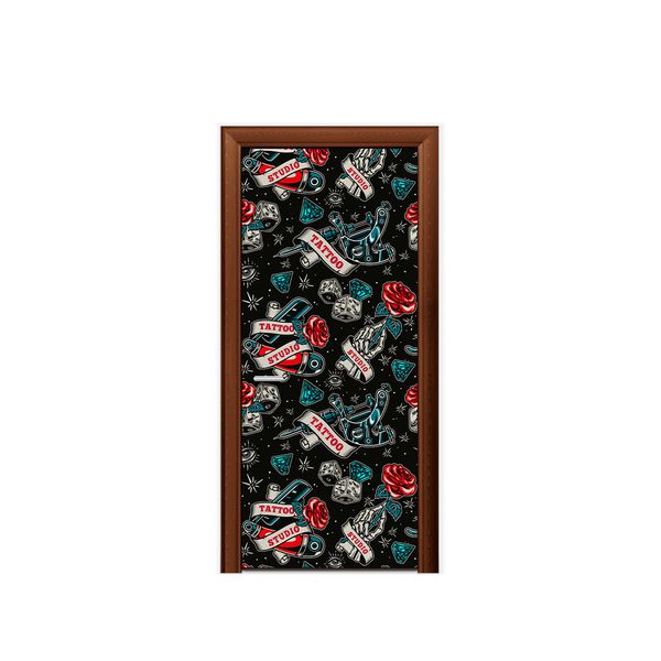 Capa de Porta Veste Facil Com Elástico Tema Tatto Studio 6