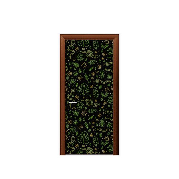 Capa de Porta Veste Facil Com Elástico Tema Tropical Snake