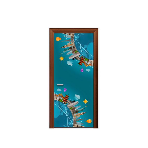 Capa de Porta Tema Viagem