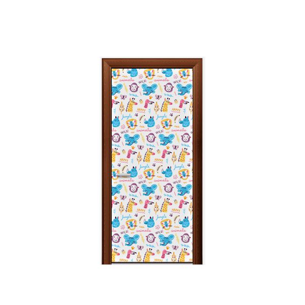 Capa de Porta Veste Facil Com Elástico Tema Zoo Baby 1
