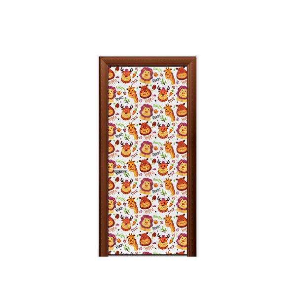 Capa de Porta Veste Facil Com Elástico Tema Zoo Baby