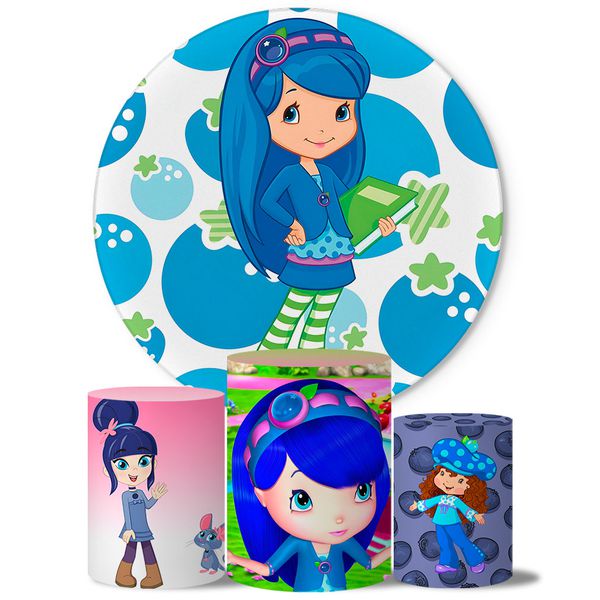 Trio Capas Cilindros + Painel Tema Amora Veste Fácil 