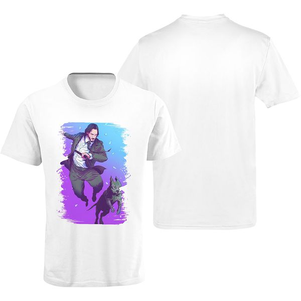 Camiseta Premium John Wick Branca