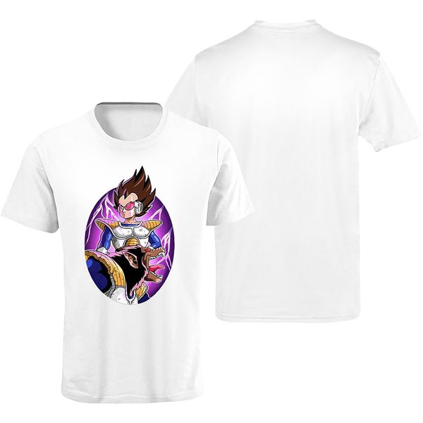 Camiseta Premium Príncipe Vegeta Branca