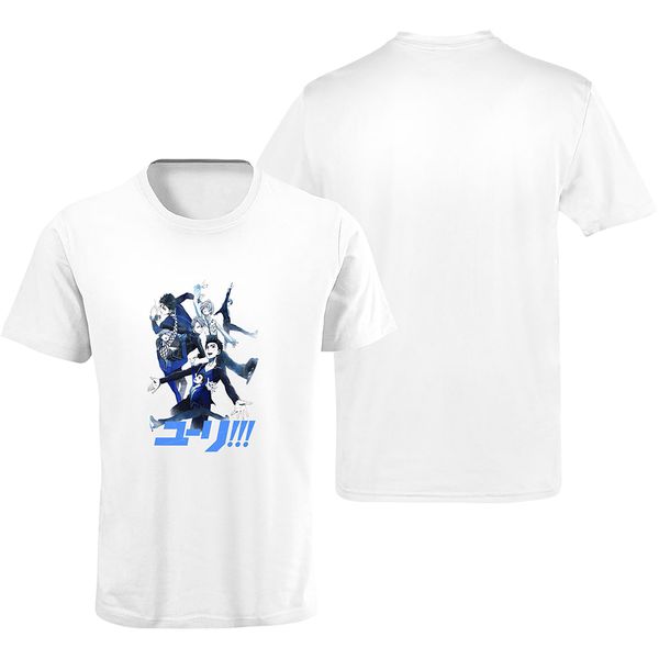 Camiseta Premium Yuri On Ice Branca