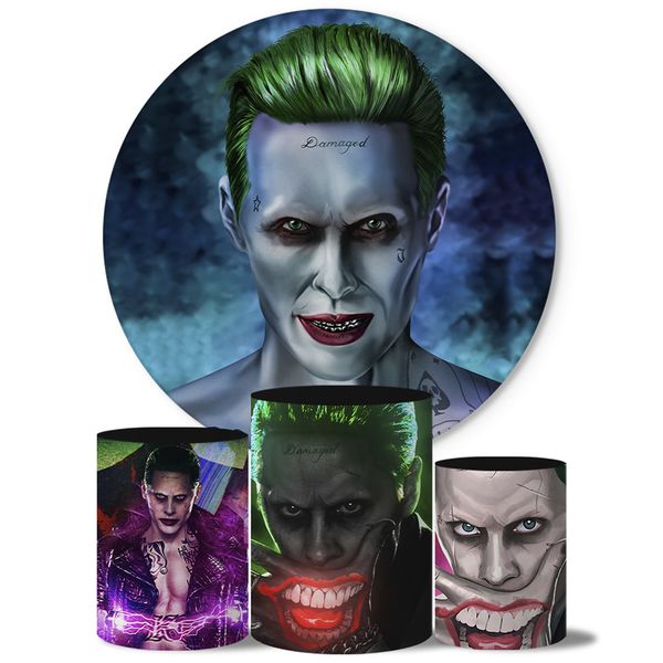 Trio Capas Cilindros + Painel Tema Coringa Veste Fácil