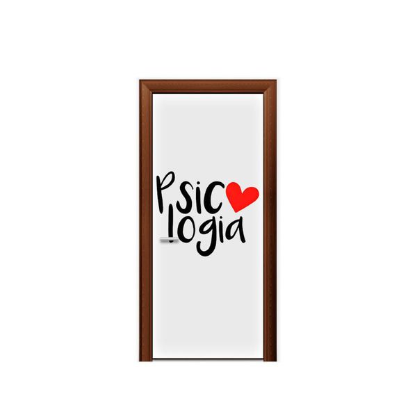 Capa de Porta Veste Facil Com Elástico Tema Profissões Psicologia
