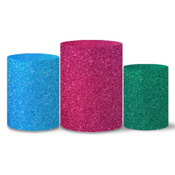 Trio Capas Cilindros Pequena Sereia Baby Veste Fácil C/ Elástico