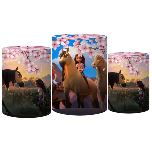 Trio Capas Cilindro Tema Country Menina Veste Fácil