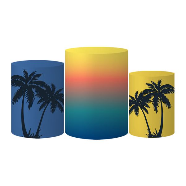 Trio Capas Cilindros Tema Tardezinha 3 Veste Fácil C/ Elástico