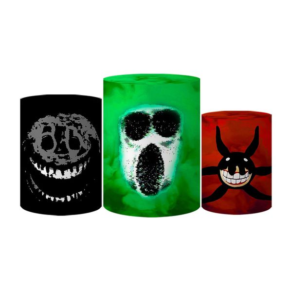 Trio Capas Cilindro Tema Seek Doors Veste Fácil C/ Elástico