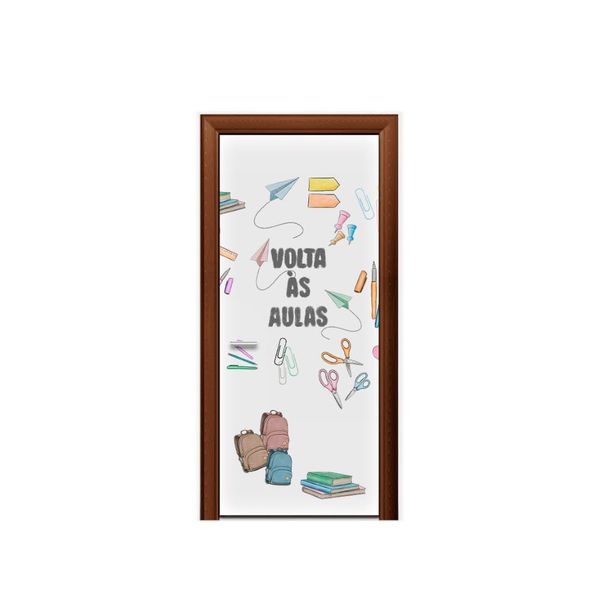 Capa de Porta Veste Facil Com Elástico Tema Volta às Aulas