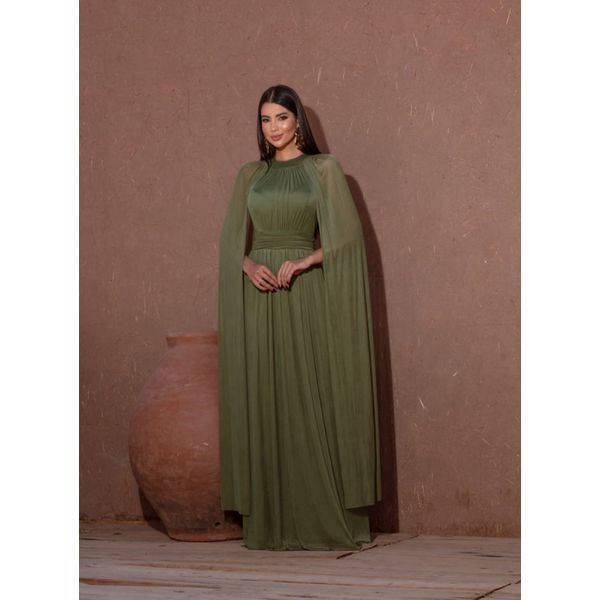 Vestido Antônia Verde Oliva