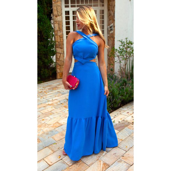 Vestido Rafaela Azul
