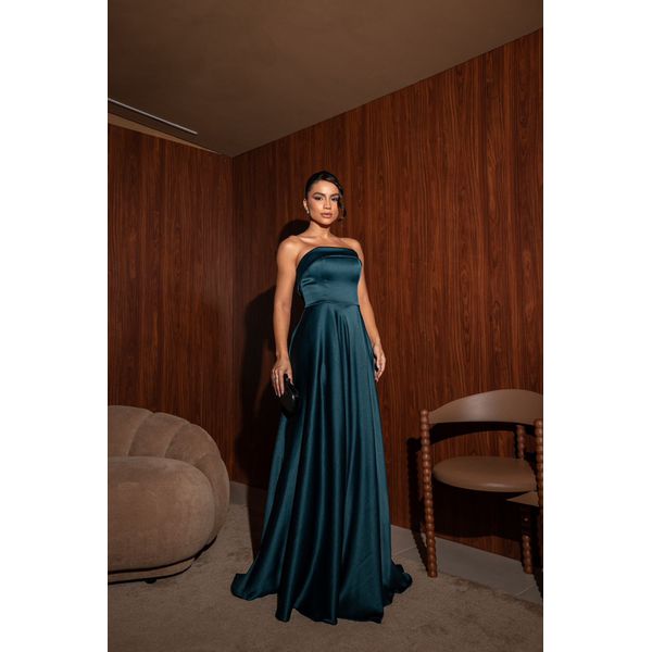 Vestido Dayane Petróleo