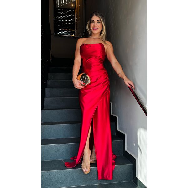 Vestido Prada Antonella Vermelho