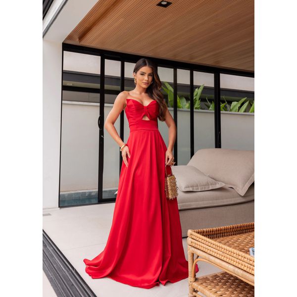 Vestido Anne Vermelho