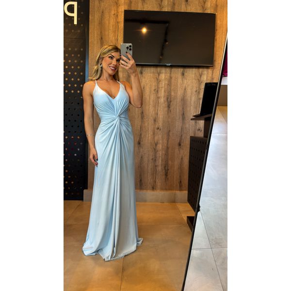 Vestido Fluity Azul Serenity 