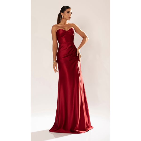 Vestido Bianca Vinho