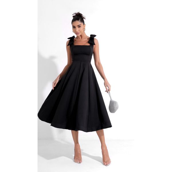 Vestido Mariana Preto 